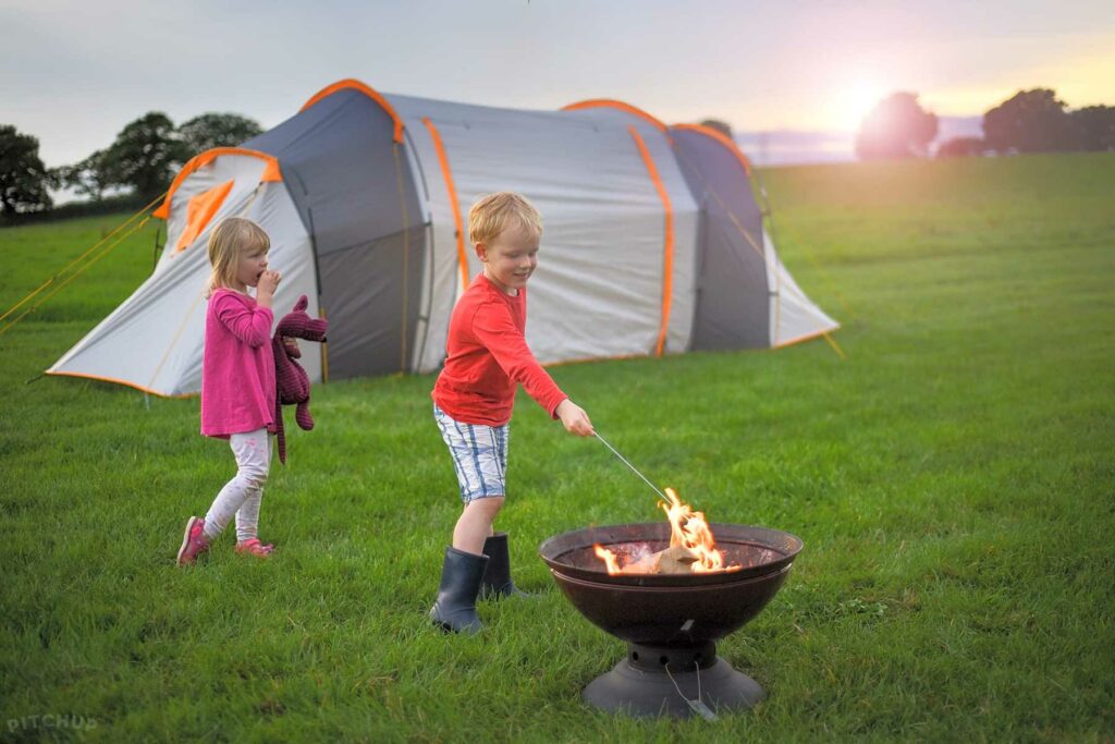 Shepherd’s Hut Camping