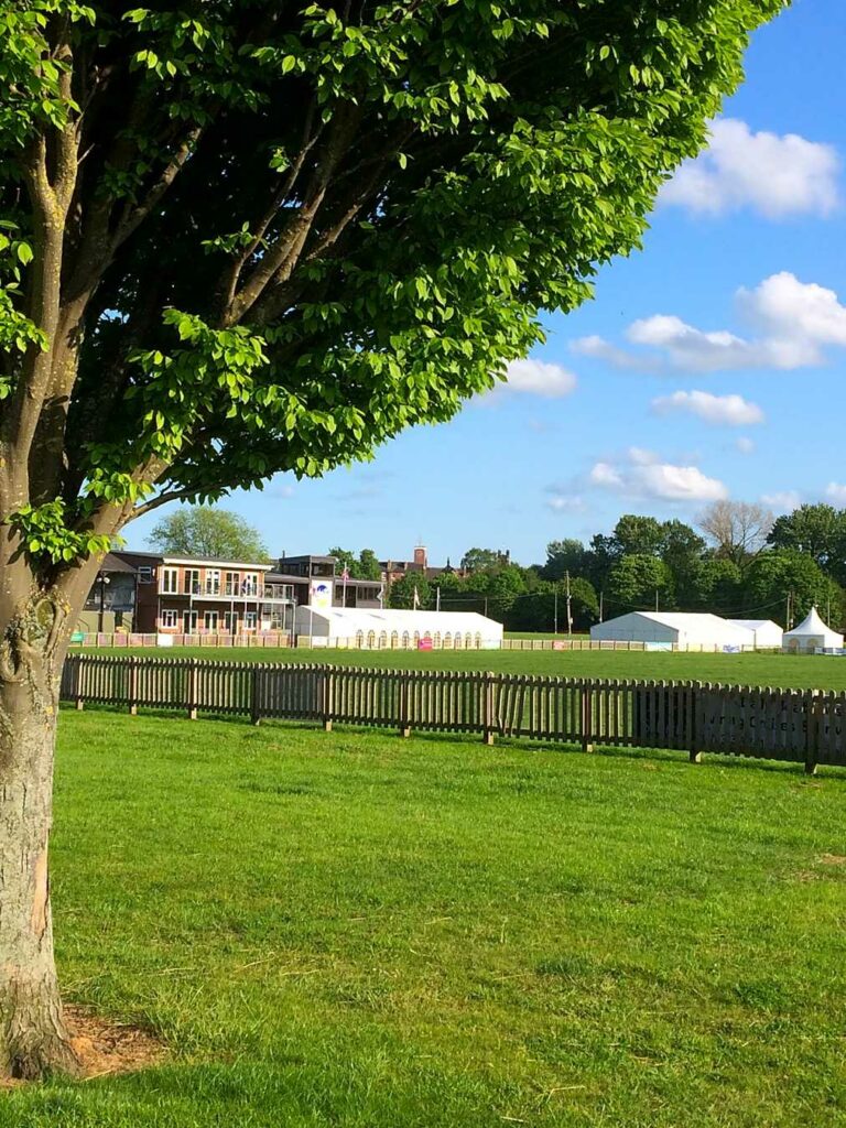 Camping at West Midlands Showground