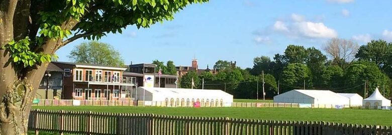Camping at West Midlands Showground