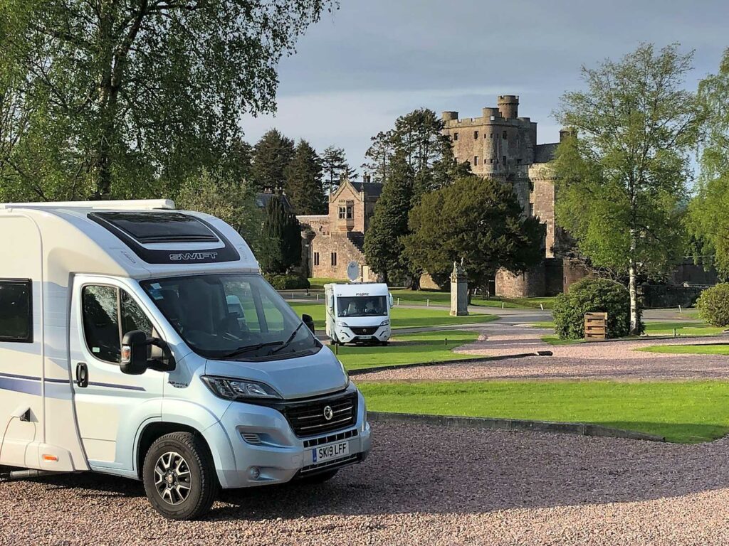 Hoddom Castle Caravan Park