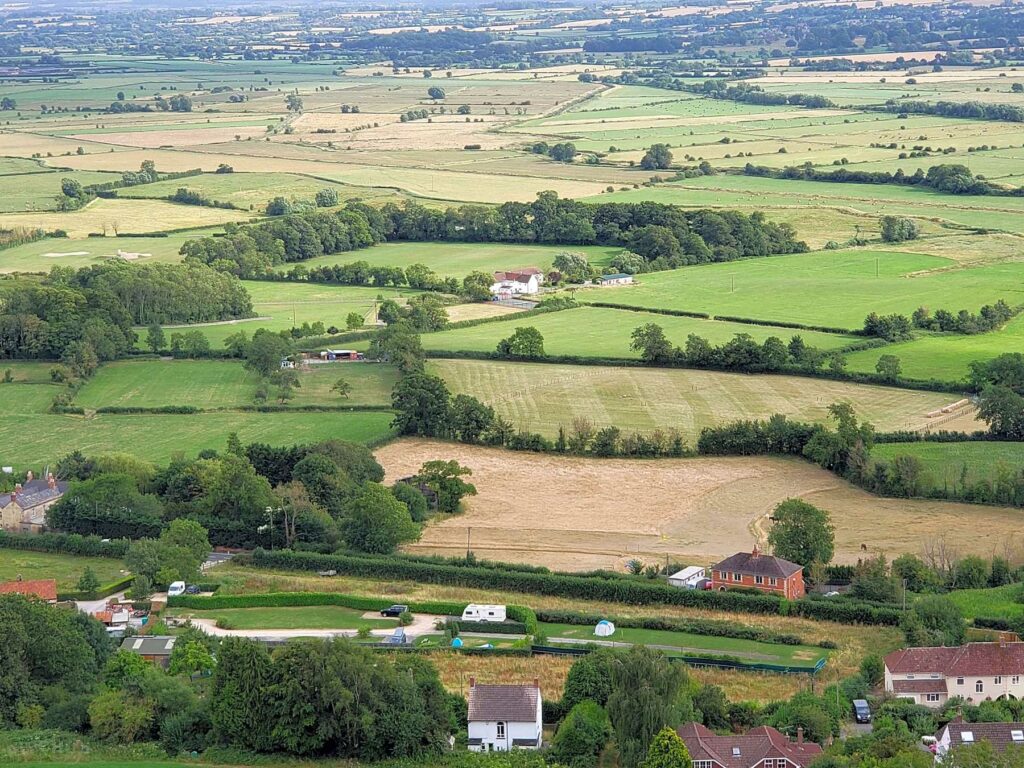 Glastonbury Camping and Caravanning