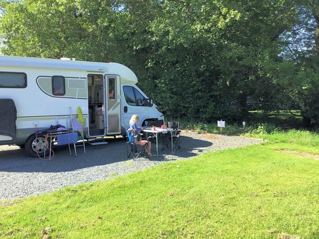 Astbury Motorhome Campsite