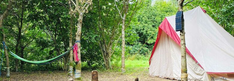 Fire and Stars Woodland Camping