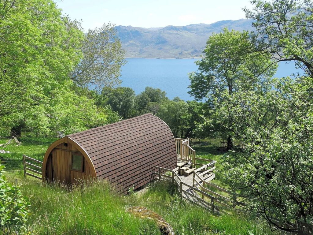The Wee Lodge on Loch Morar