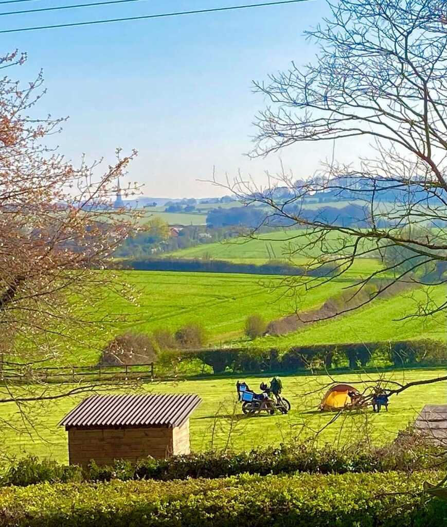 Salisbury Campsite at Bake Farm