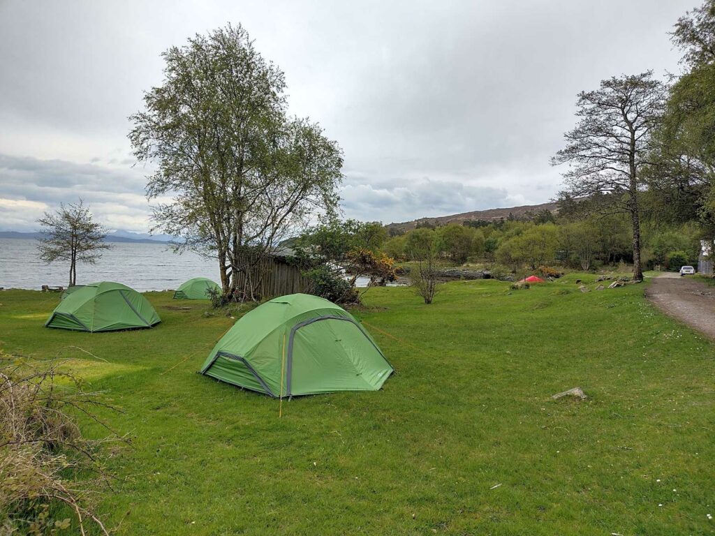 Isle of Rum Campsite