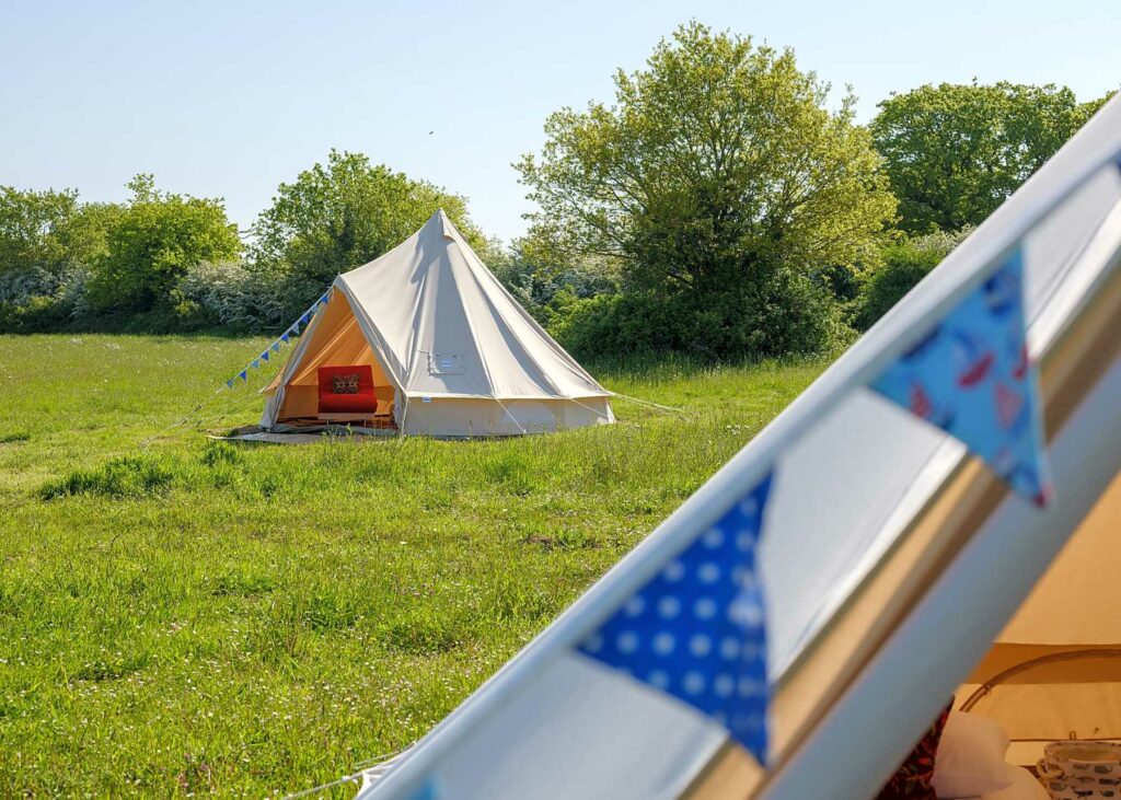 Blanca’s Bell Tents at Courtyard Farm