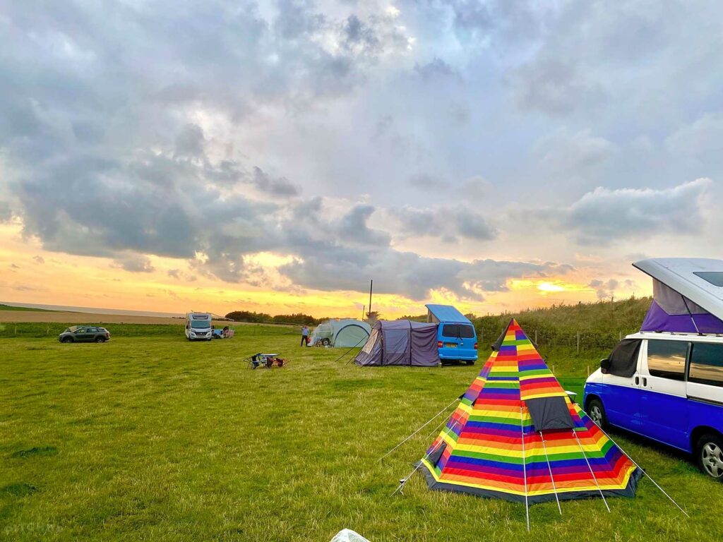 Troopers View Campsite
