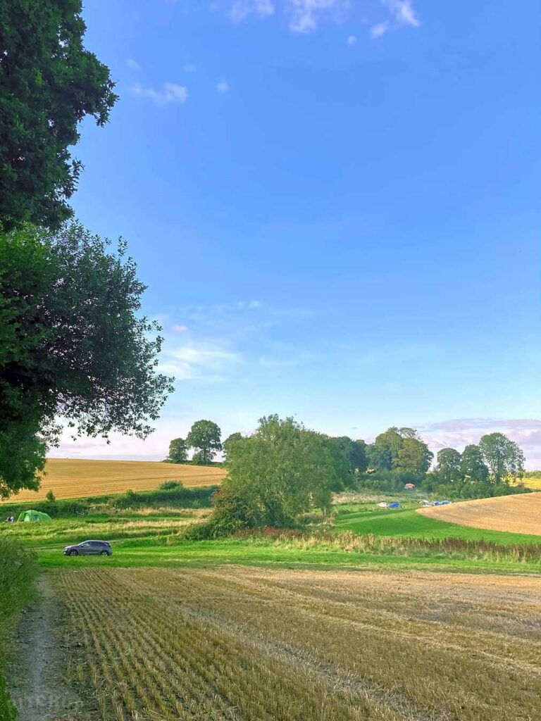 Wild Camping at Dark Lane