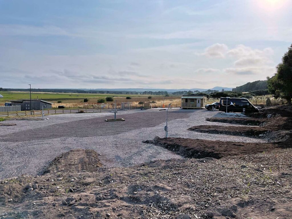 Camping at Golspie