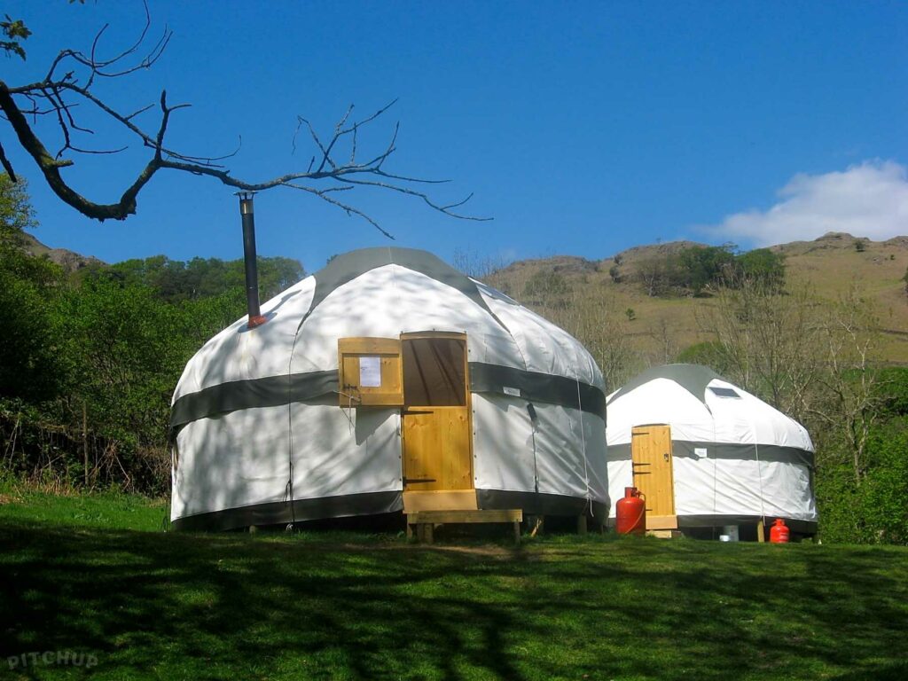 Inside Out Camping Yurts at Seatoller