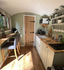 Luxury Shepherd's Hut in the Surrey Hills