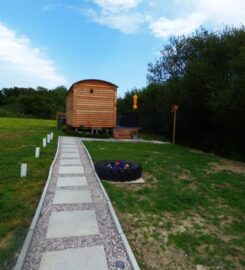 Luxury shepherds hut on Beautiful Isle of Anglesey in North Wales