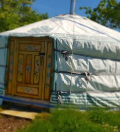 Trevellan Magic Space: Beautiful Mongolian Yurts & Rose Chalet Glamping Eco-Retreat