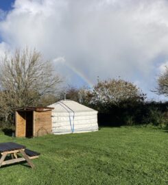 Trevellan Magic Space: Beautiful Mongolian Yurts & Rose Chalet Glamping Eco-Retreat