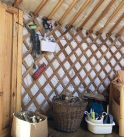 Trevellan Magic Space: Beautiful Mongolian Yurts & Rose Chalet Glamping Eco-Retreat